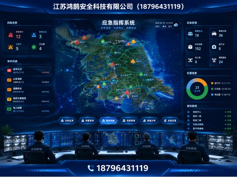 临高消防通信指挥展示图